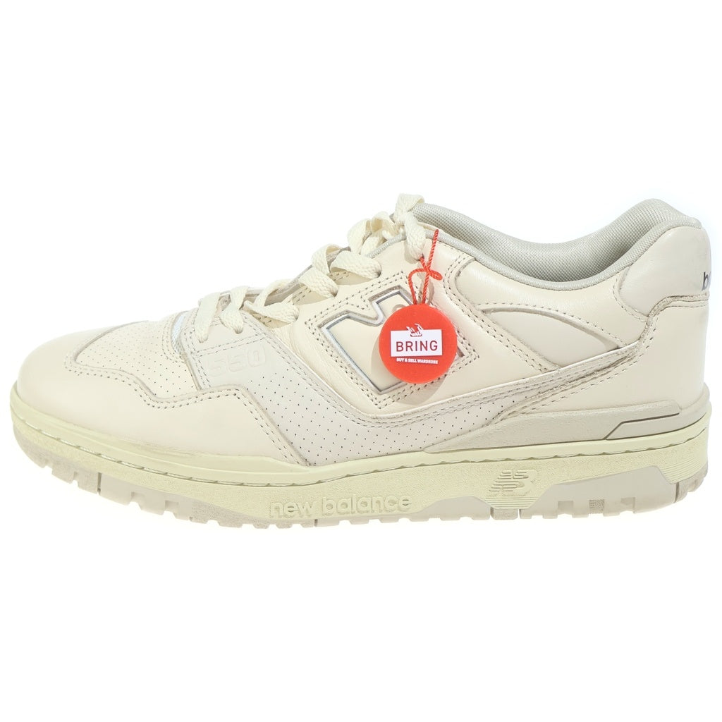 New Balance(ニューバランス) ×AURALEE 550 × オーラリー ローカットスニーカー シューズ BB550AR ホワイト