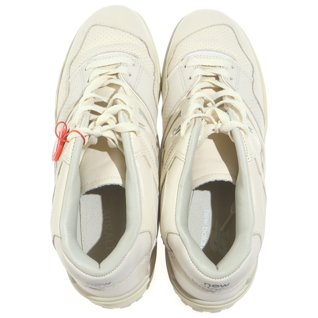 New Balance(ニューバランス) ×AURALEE 550 × オーラリー ローカットスニーカー シューズ BB550AR ホワイト