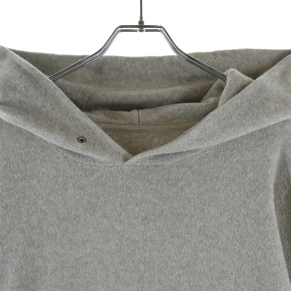 VISVIM(ヴィスヴィム) CASHMERE HOODIE プルオーバーフーディ パーカー カシミヤ混 0122105010024 グレー