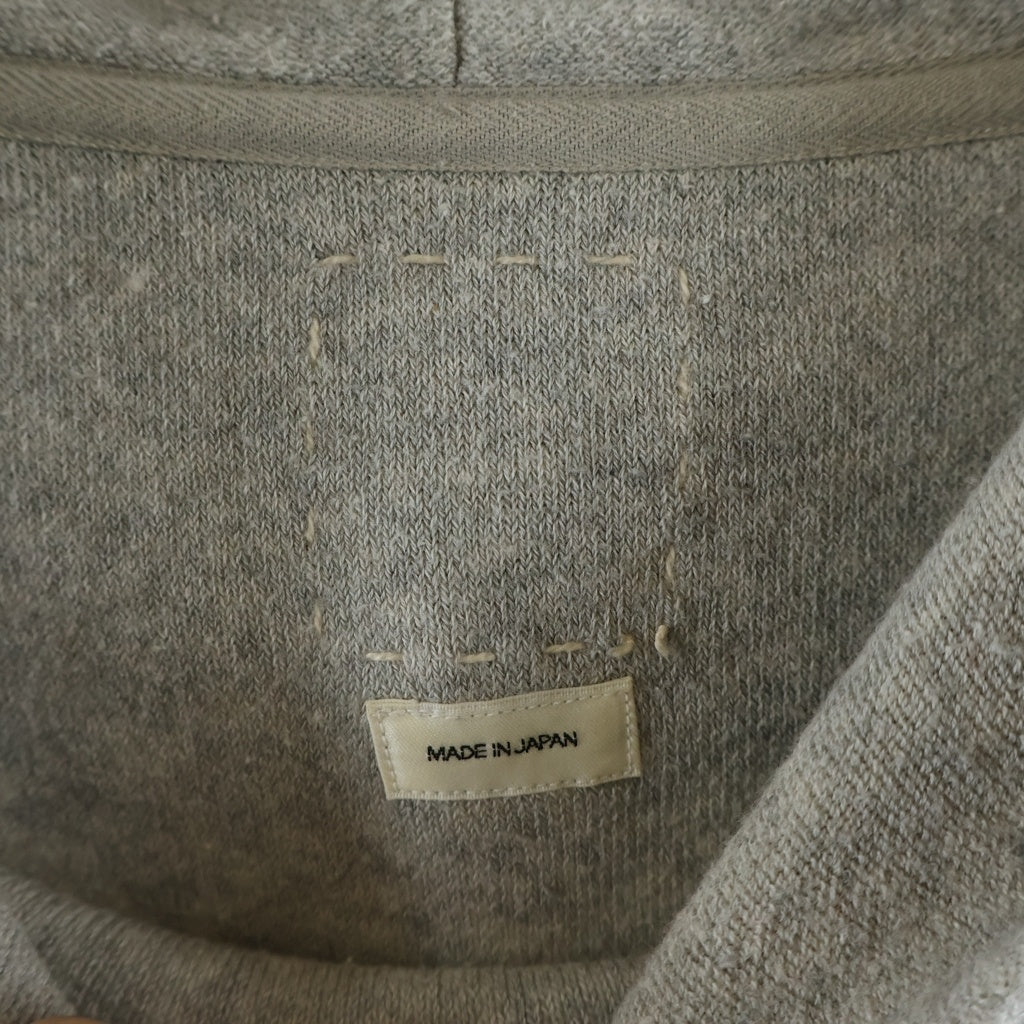 VISVIM(ヴィスヴィム) CASHMERE HOODIE プルオーバーフーディ パーカー カシミヤ混 0122105010024 グレー