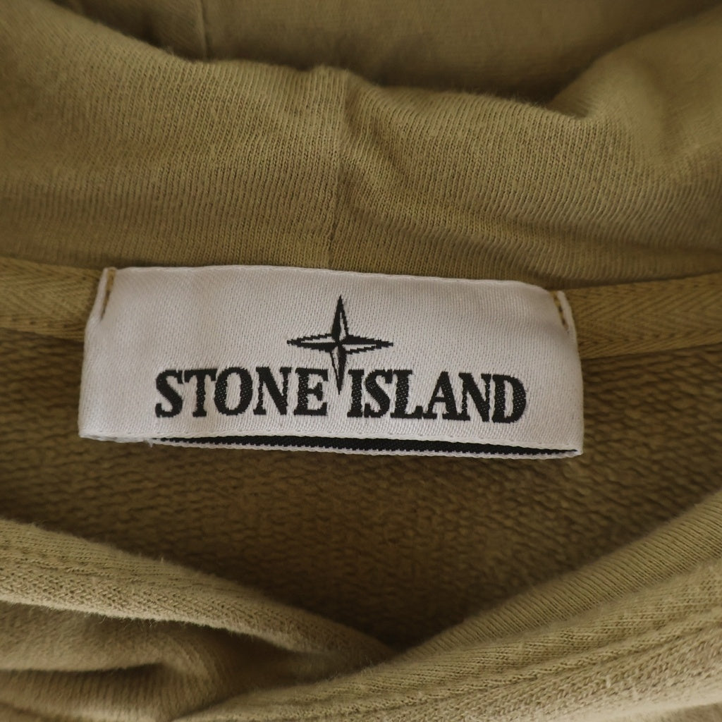STONE ISLAND(ストーンアイランド) ロゴパッチ プルオーバー パーカー ベージュ 811560820