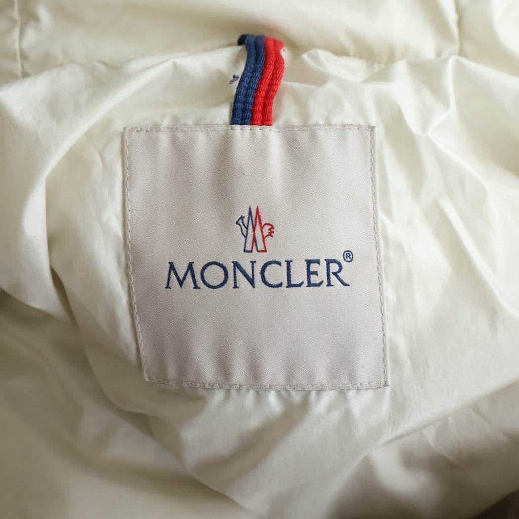 MONCLER(モンクレール) 24AW CARDERE カーデーレ ジップアップ ダウンジャケット ホワイト 320911A00207 54A81