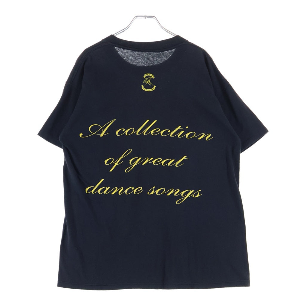 VINTAGE(ヴィンテージ) 90S PINK FROYD A COLLECTION OF GREAT DANCE SONGS ピンクフロイド アコレクションオブグレートダンスソングス 両面プリントクルーネック半袖Tシャツ ブラック