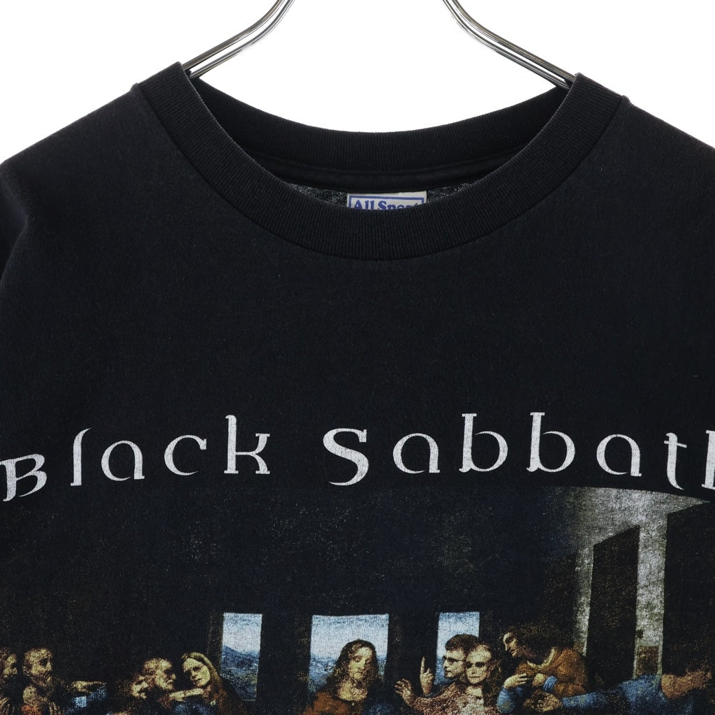 VINTAGE(ヴィンテージ) 90S BLACK SABBATH THE LAST SUPPER REUNION TOUR T-Shirts ブラックサバス ザラストサッパー リユニオンツアーTシャツ 両面プリントクルーネック半袖Tシャツ