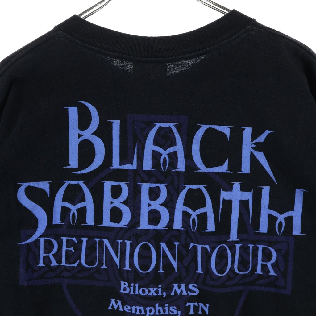 VINTAGE(ヴィンテージ) 90S BLACK SABBATH THE LAST SUPPER REUNION TOUR T-Shirts ブラックサバス ザラストサッパー リユニオンツアーTシャツ 両面プリントクルーネック半袖Tシャツ