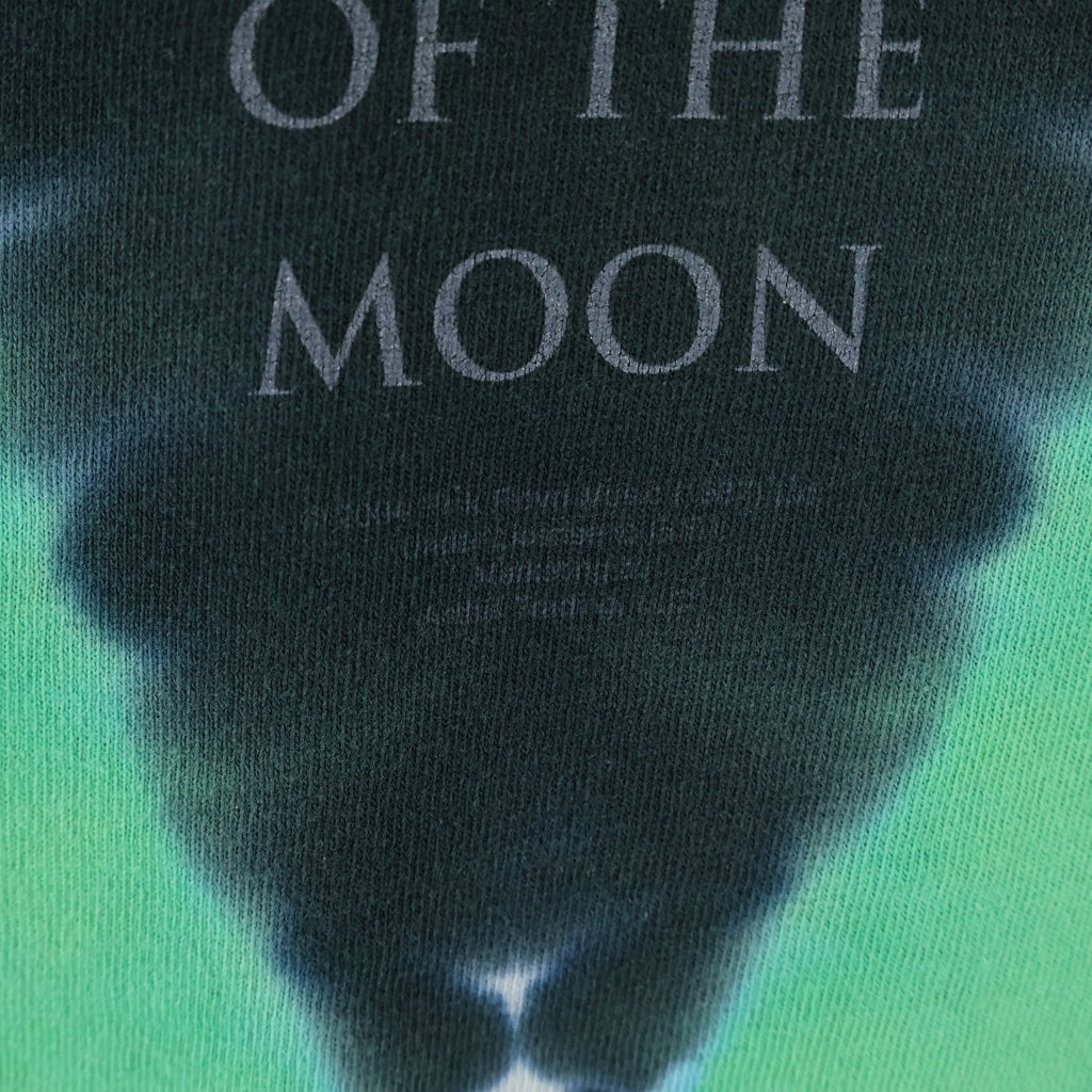 VINTAGE(ヴィンテージ) 00S PINK FLOYD DARK SIDE OF THE MOON ピンクフロイド ダークサイドオブザムーン 両面プリントタイダイクルーネック半袖Tシャツ マルチ