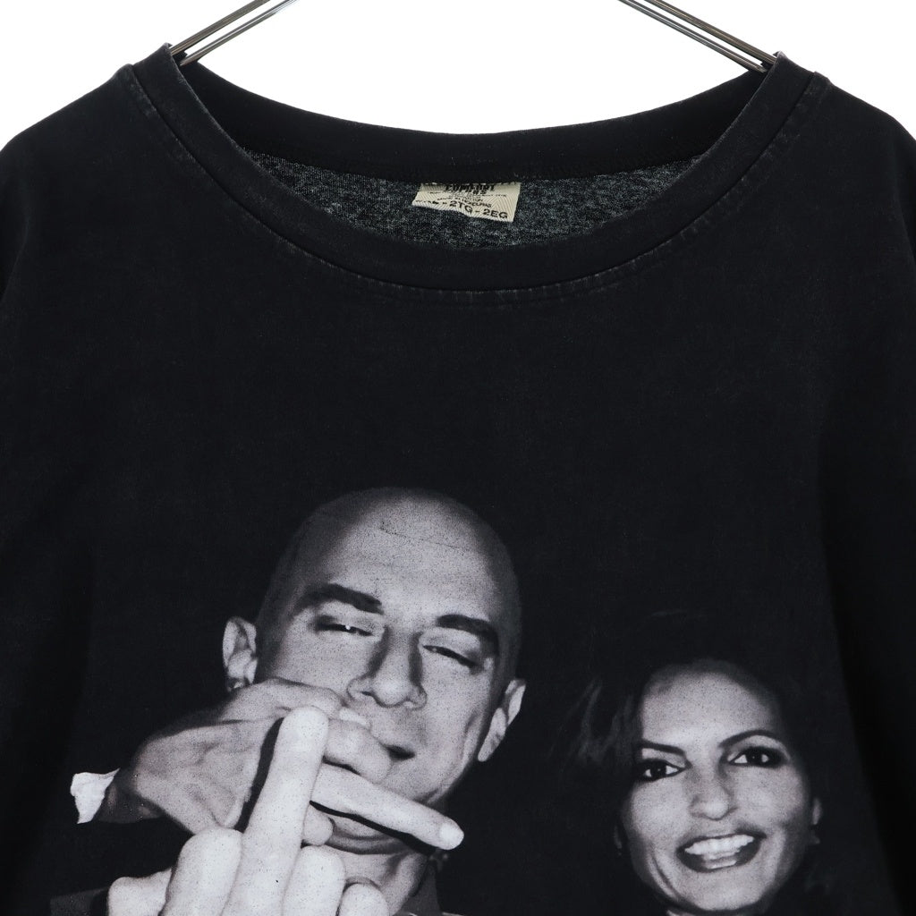VINTAGE(ヴィンテージ) 00S LAW & ORDER Elliot And Olivia Middle Finger T-Shirts ローアンドオーダー エリオットアンドオリビアミドルフィンガー半袖Tシャツ