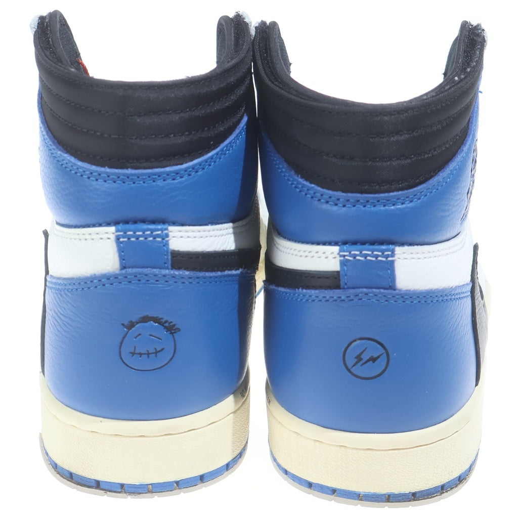 NIKE(ナイキ) ×TRAVIS SCOTT FRAGMENT AIR JORDAN1 RETRO HIGH OG SP トラヴィススコット フラグメント エアジョーダン1 ハイカットスニーカー US10/28.0cm DH3227-105