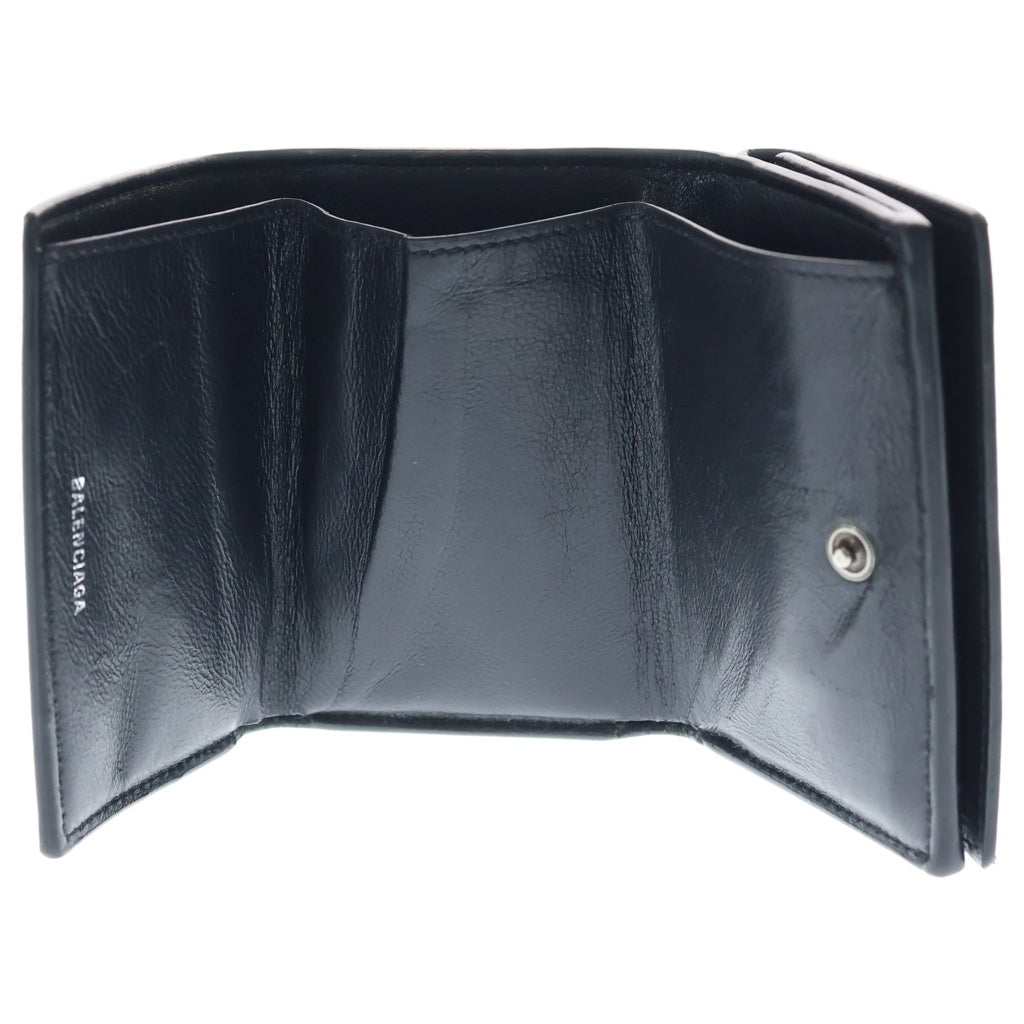 超希少✨BALENCIAGA BBモノグラム 三つ折財布 コンパクトウォレット BALENCIAGA(バレンシアガ) BBモノグラム コンパクトウォレット 三