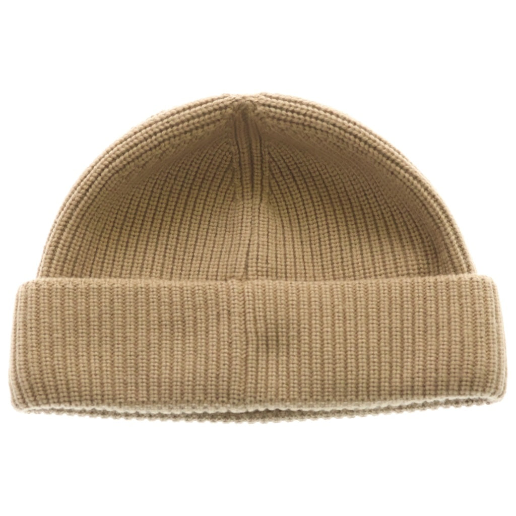 AMIRI(アミリ) 24AW MA BEANIE ロゴデザイン ニット帽 ビーニー 帽子 ベージュ AMHAEA1010