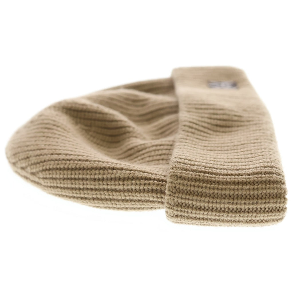 AMIRI(アミリ) 24AW MA BEANIE ロゴデザイン ニット帽 ビーニー 帽子 ベージュ AMHAEA1010
