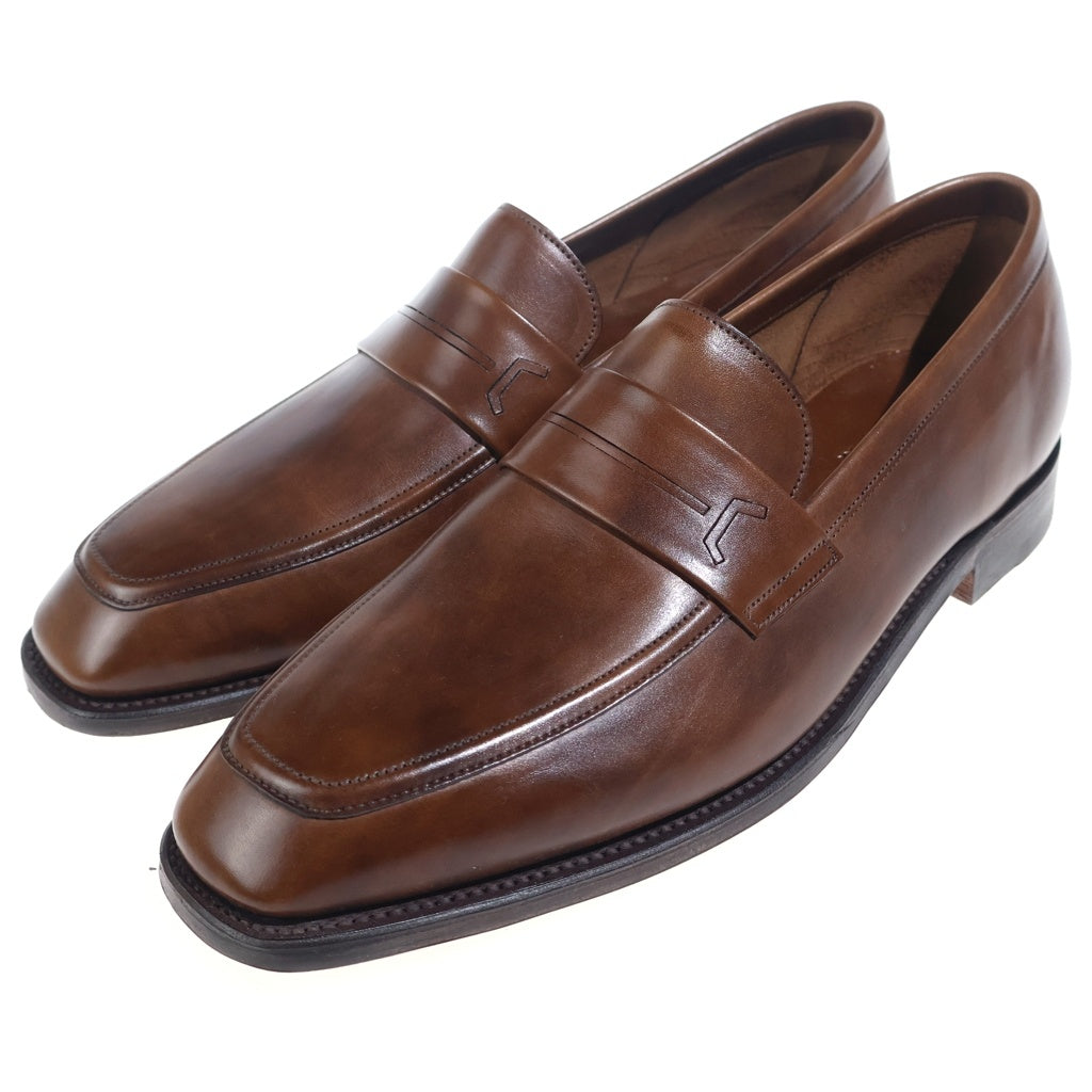JOHN LOBB(ジョンロブ) Kipling キプリング レザー ローファー シューズ ブラウン S0723
