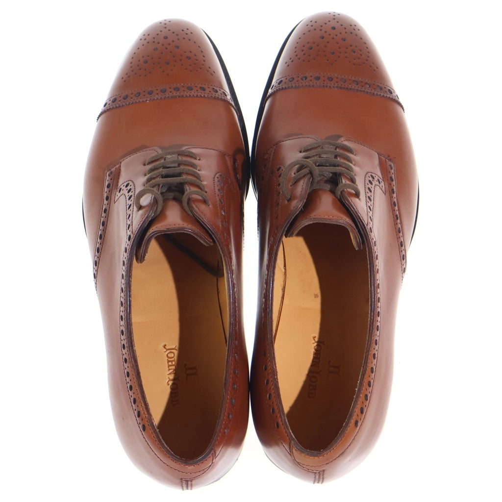 JOHN LOBB(ジョンロブ) NADER ストレートチップ レザー ドレス シューズ ブラウン 8695