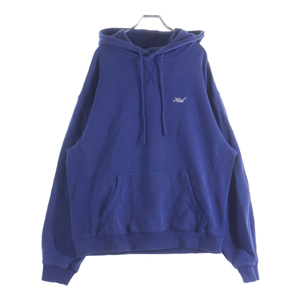KITH(キス) Williams 3 Hoodie ウィリアムズ 3 フーディ プルオーバーパーカー スウェット ブルー KHM030941