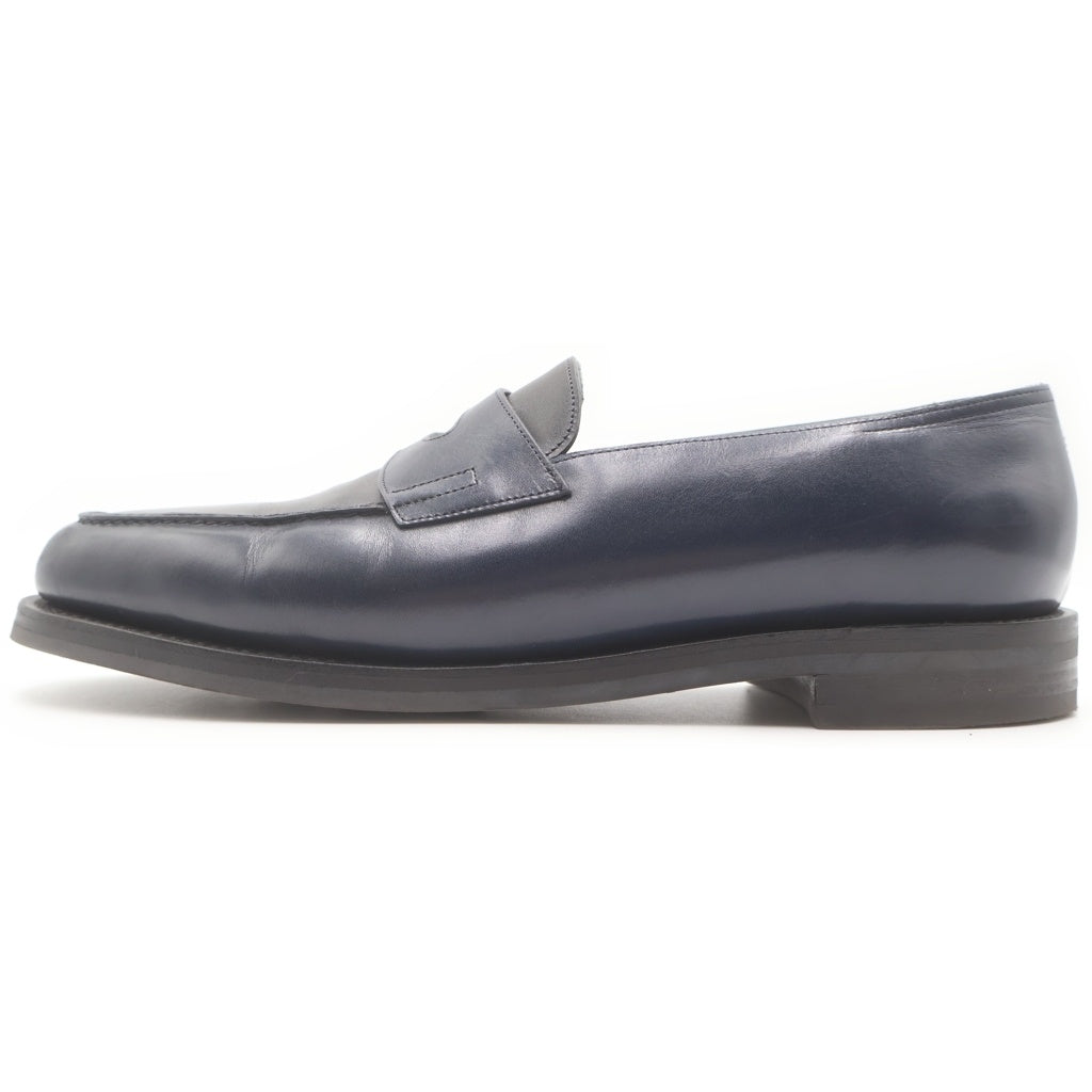 JOHN LOBB(ジョンロブ) Lopez ロペス レザー ローファー シューズ ネイビー 308411