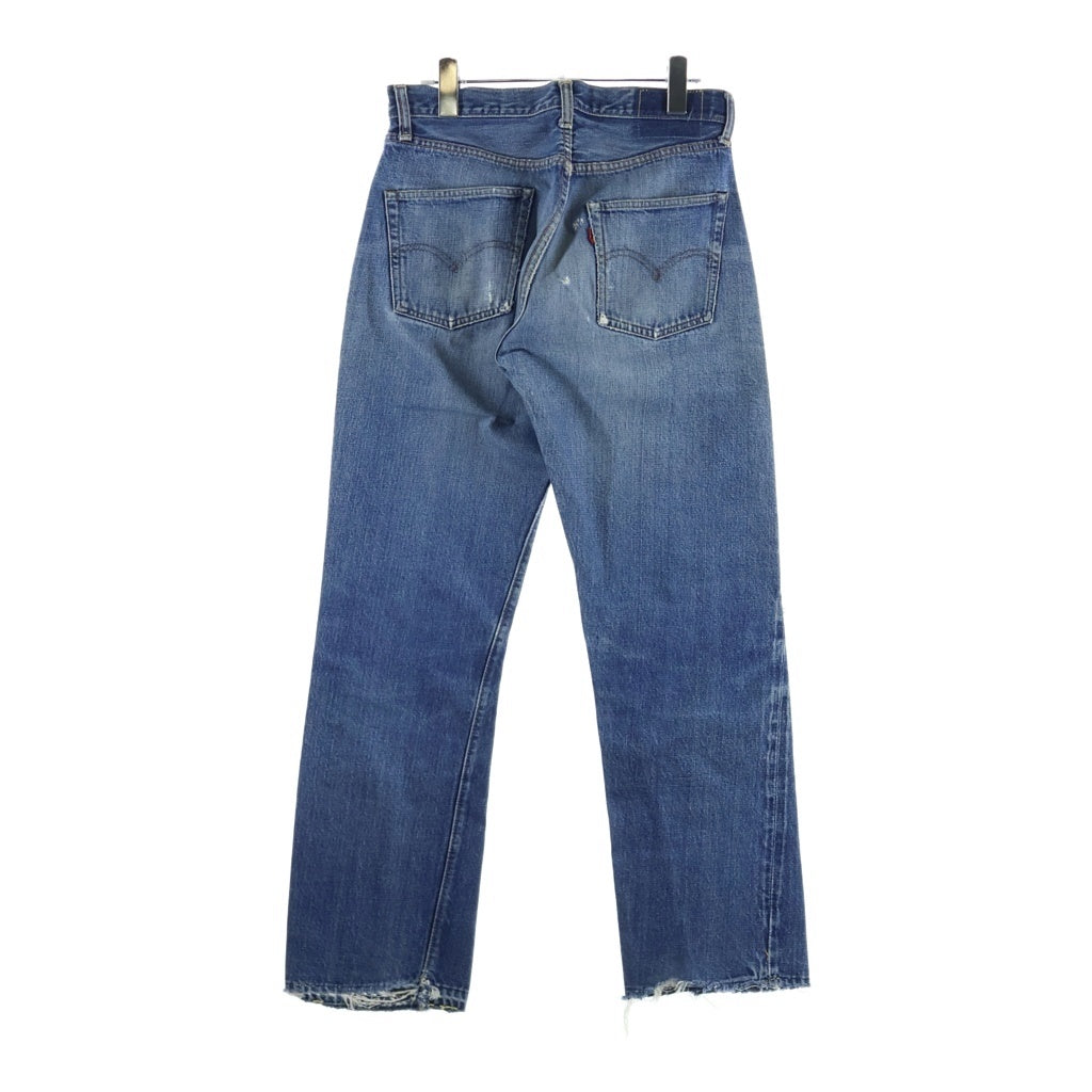 Levi's(リーバイス) 70s VINTAGE 501 BIG E後期 ボタン裏 6 USA製 ボタンフライストレートデニムパンツ インディゴ