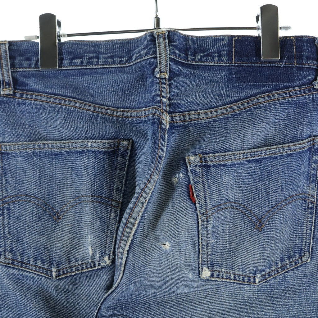 Levi's(リーバイス) 70s VINTAGE 501 BIG E後期 ボタン裏 6 USA製 ボタンフライストレートデニムパンツ インディゴ