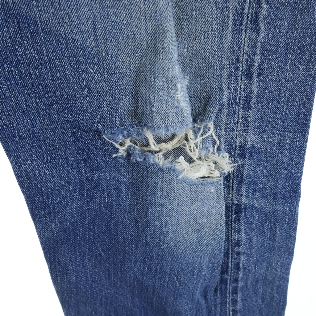 Levi's(リーバイス) 70s VINTAGE 501 BIG E後期 ボタン裏 6 USA製 ボタンフライストレートデニムパンツ インディゴ