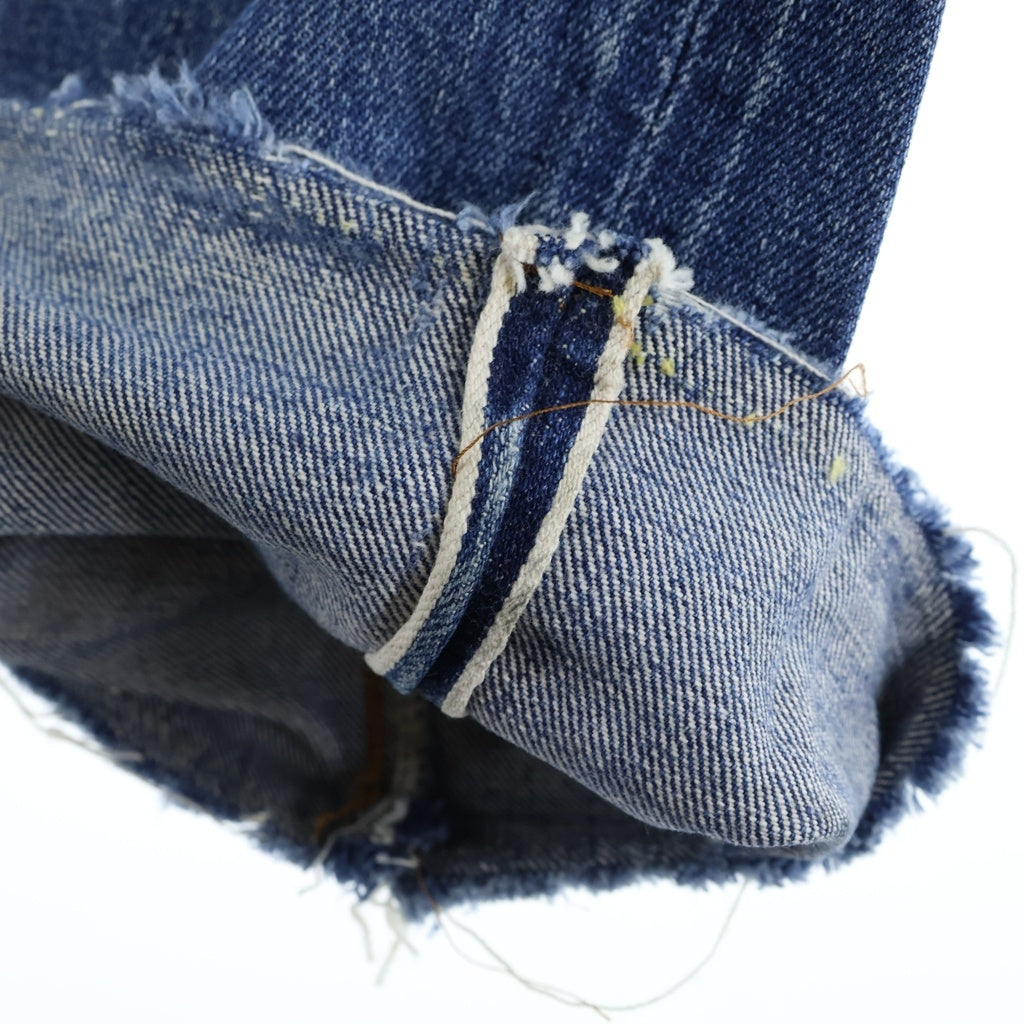 Levi's(リーバイス) 70s VINTAGE 501 BIG E後期 ボタン裏 6 USA製 ボタンフライストレートデニムパンツ インディゴ