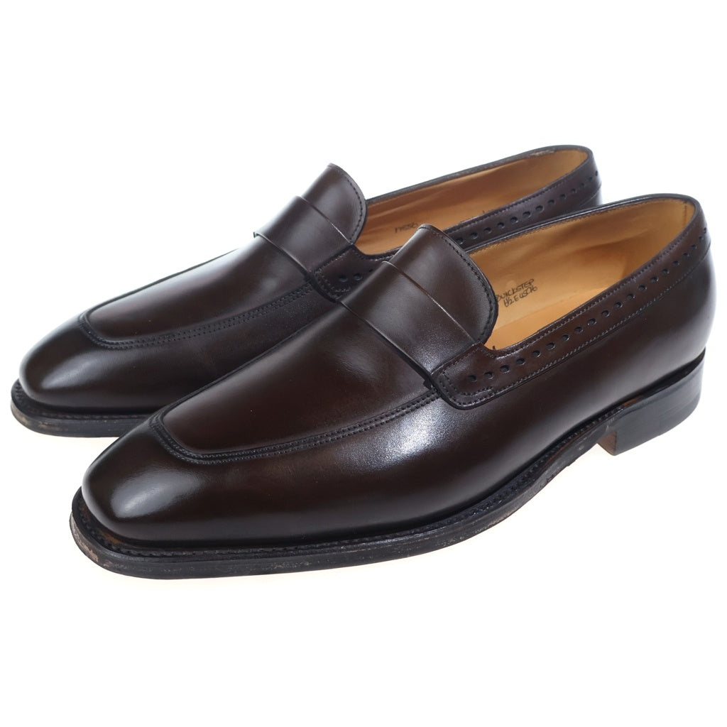 JOHN LOBB(ジョンロブ) QUICKSTEP 4596 クイックステップ ローカット ローファー シューズ レザー ブラウン
