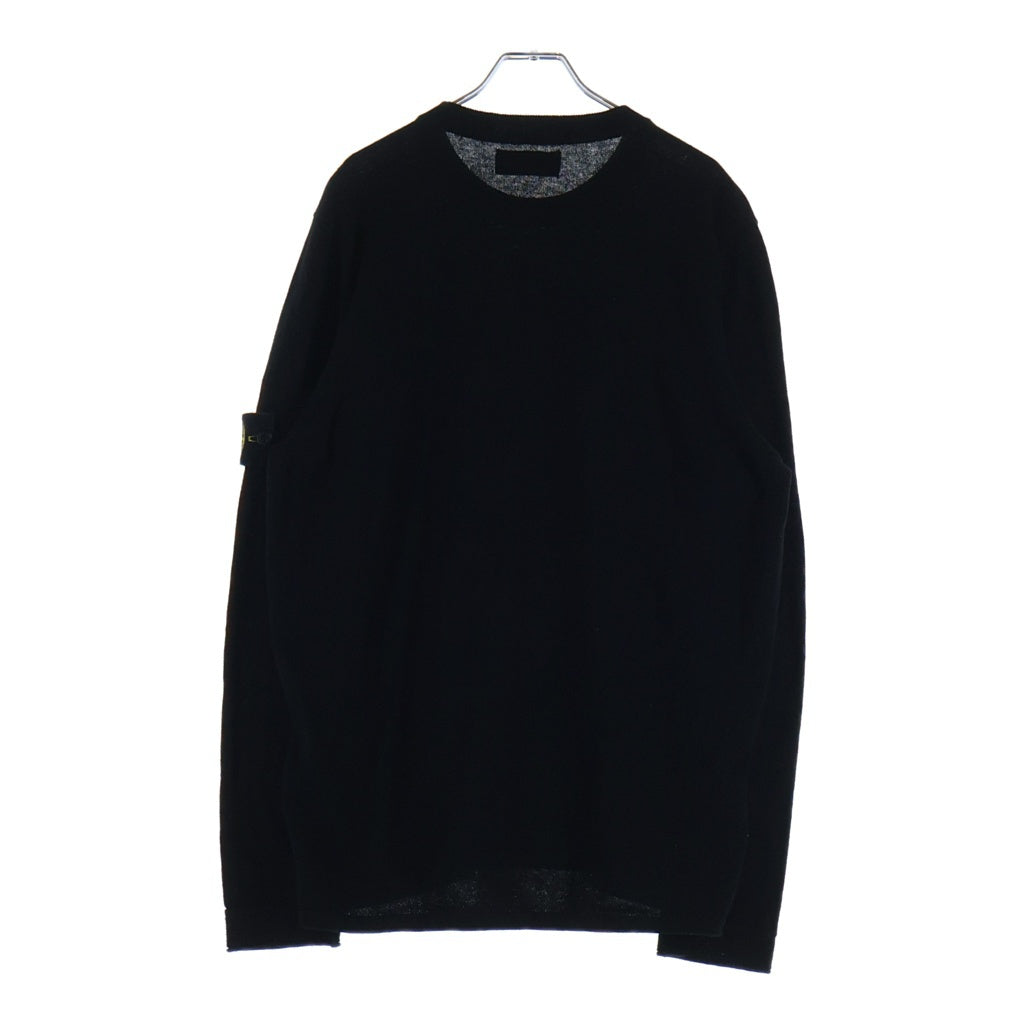 STONE ISLAND(ストーンアイランド) ワッペンデザイン サマーニット セーター 8015532B9 ブラック