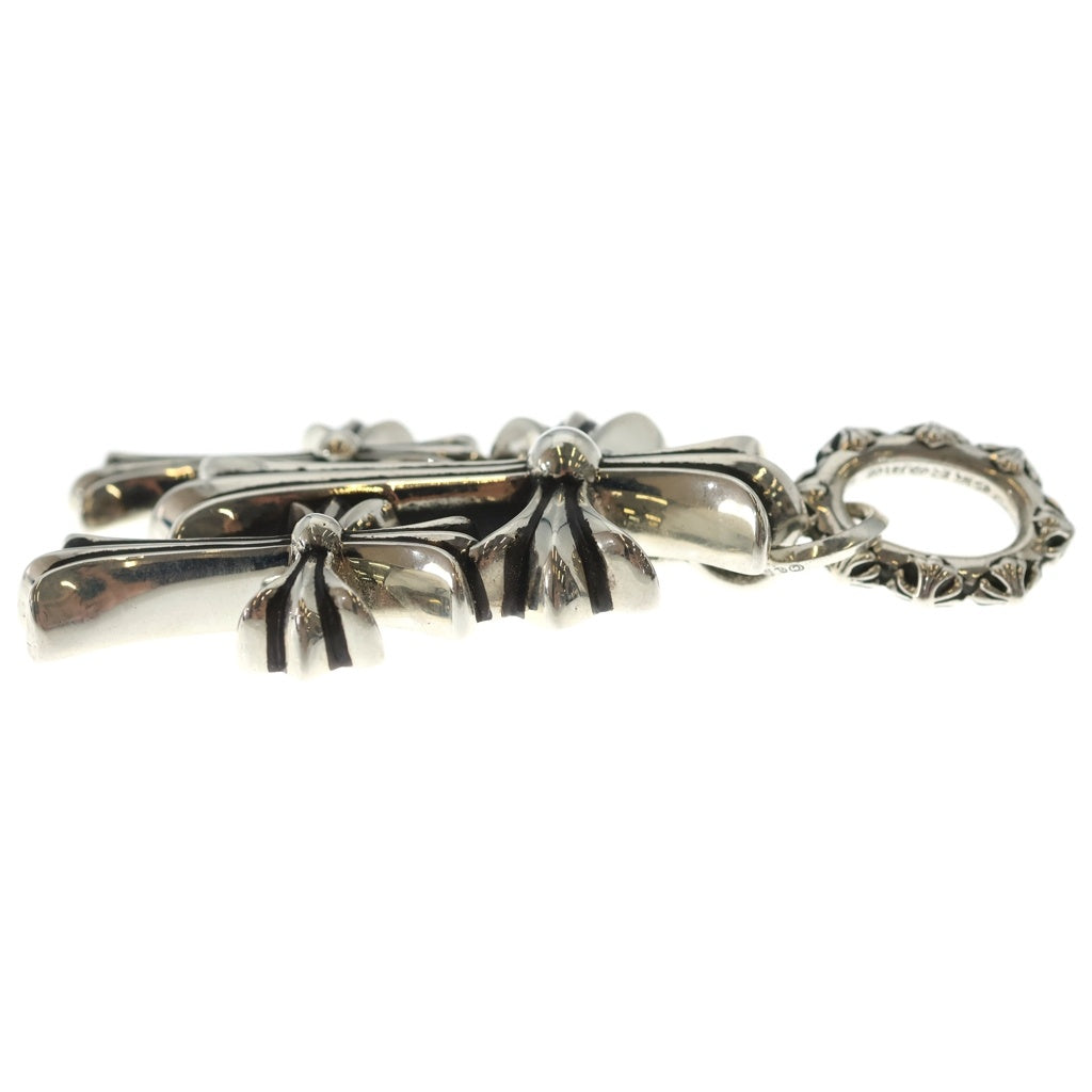 CHROME HEARTS(クロムハーツ) 3 CH CRS LRG トリプルCHクロス ラージ ペンダントトップ シルバー