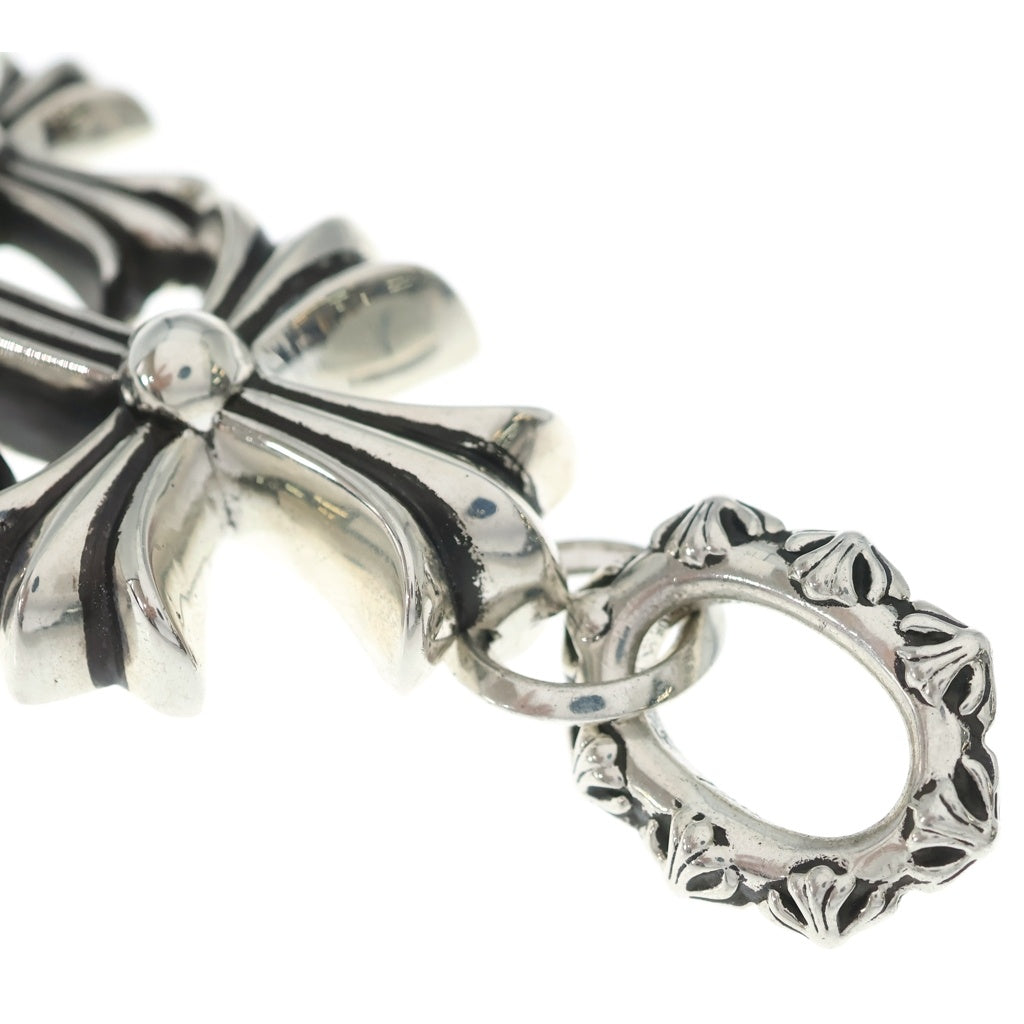 CHROME HEARTS(クロムハーツ) 3 CH CRS LRG トリプルCHクロス ラージ ペンダントトップ シルバー