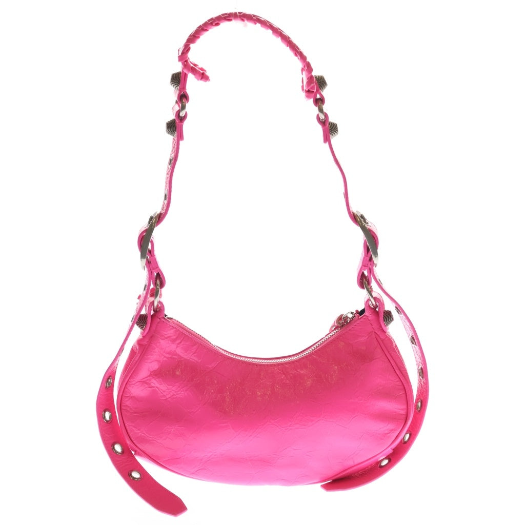 BALENCIAGA(バレンシアガ) Le Cagole Xs Shoulder Bag ルカゴール ショルダーバッグ 671309 ピンク レディース