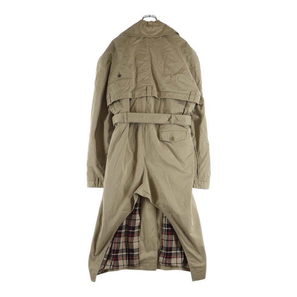 BALENCIAGA(バレンシアガ) DECONSTRUCT TRENCH デコンストラクト トレンチコート アウター 769012 TBP01 ベージュ