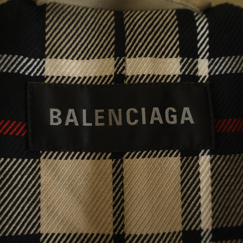 BALENCIAGA(バレンシアガ) DECONSTRUCT TRENCH デコンストラクト トレンチコート アウター 769012 TBP01 ベージュ