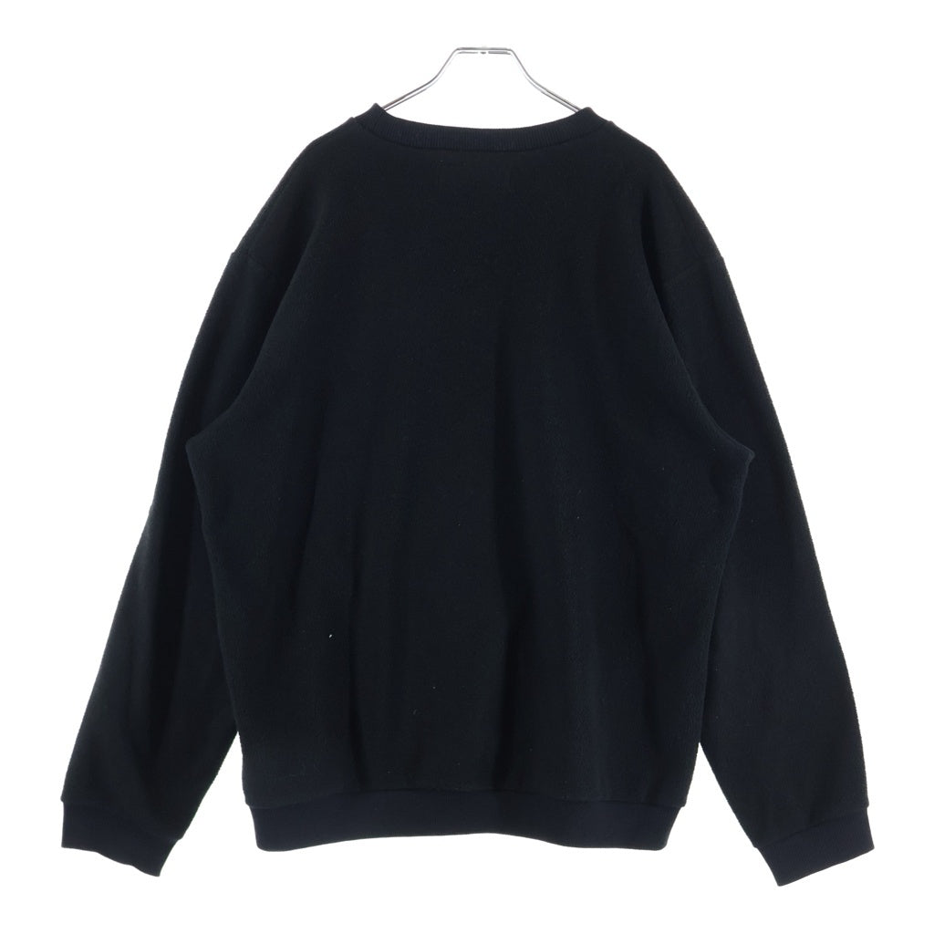 NEIGHBORHOOD(ネイバーフッド) 21AW TEC FLEECE/E-CREW LS フリース クルーネック トレーナー ブラック 212OKNH-CSM01