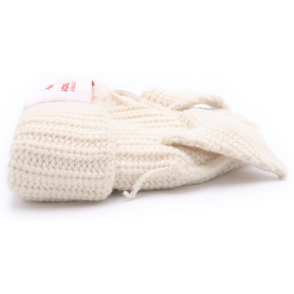 CHARLES JEFFREY LOVERBOY(チャールズジェフリーラバーボーイ) Chunky Ears Beanie 猫耳 ニット帽 ビーニー ホワイト 31130402