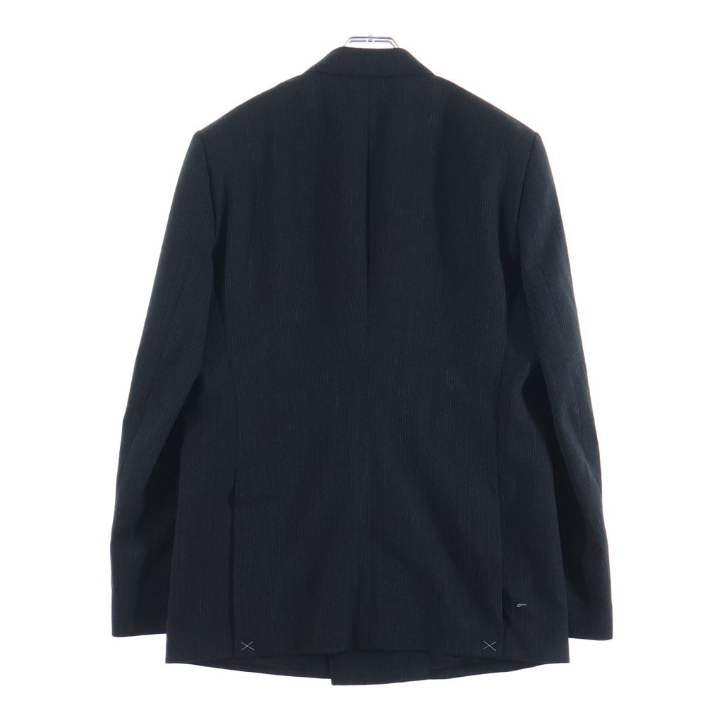 CELINE(セリーヌ) STRIPE WOOL CLASSIC JACKET 2V21J809H.09BW ストライプ ウールテーラードジャケット ブラック