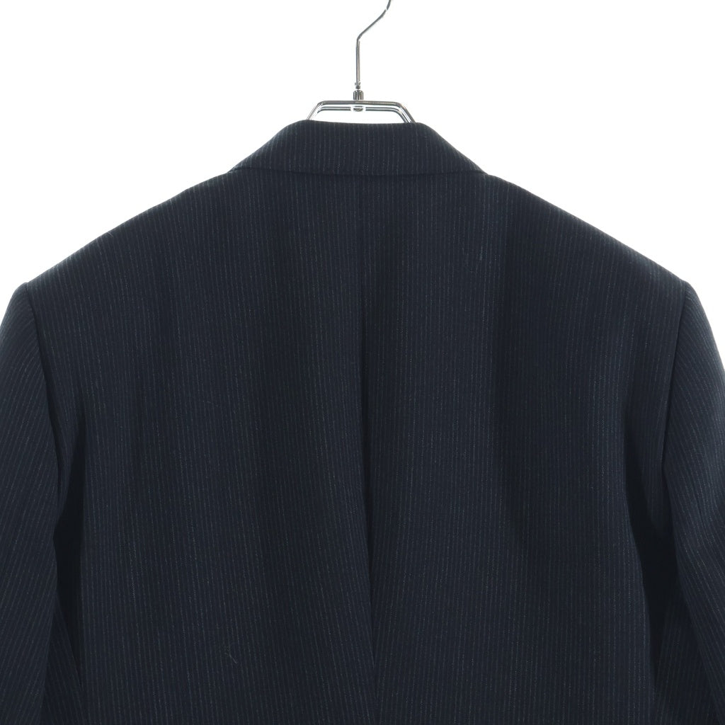 CELINE(セリーヌ) STRIPE WOOL CLASSIC JACKET 2V21J809H.09BW ストライプ ウールテーラードジャケット ブラック