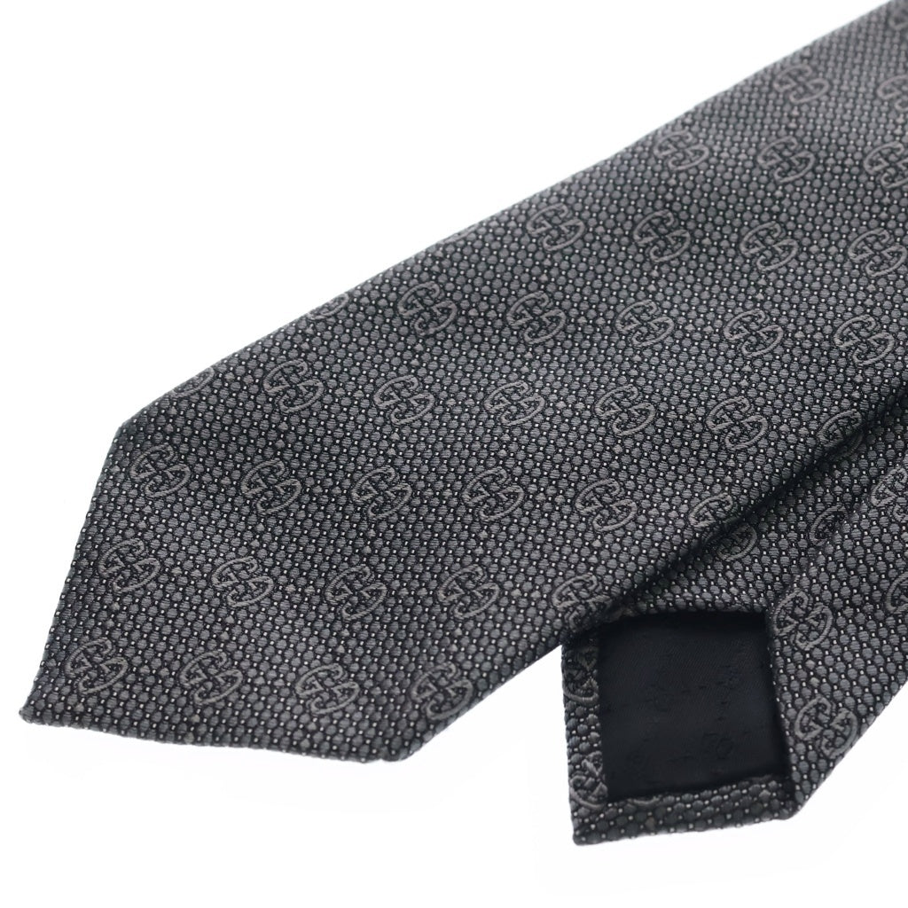 GUCCI(グッチ) DEIENE Silk Jacquard Tie ディエン シルクジャガードタイ ネクタイ 408865 4E002 ダークグレー