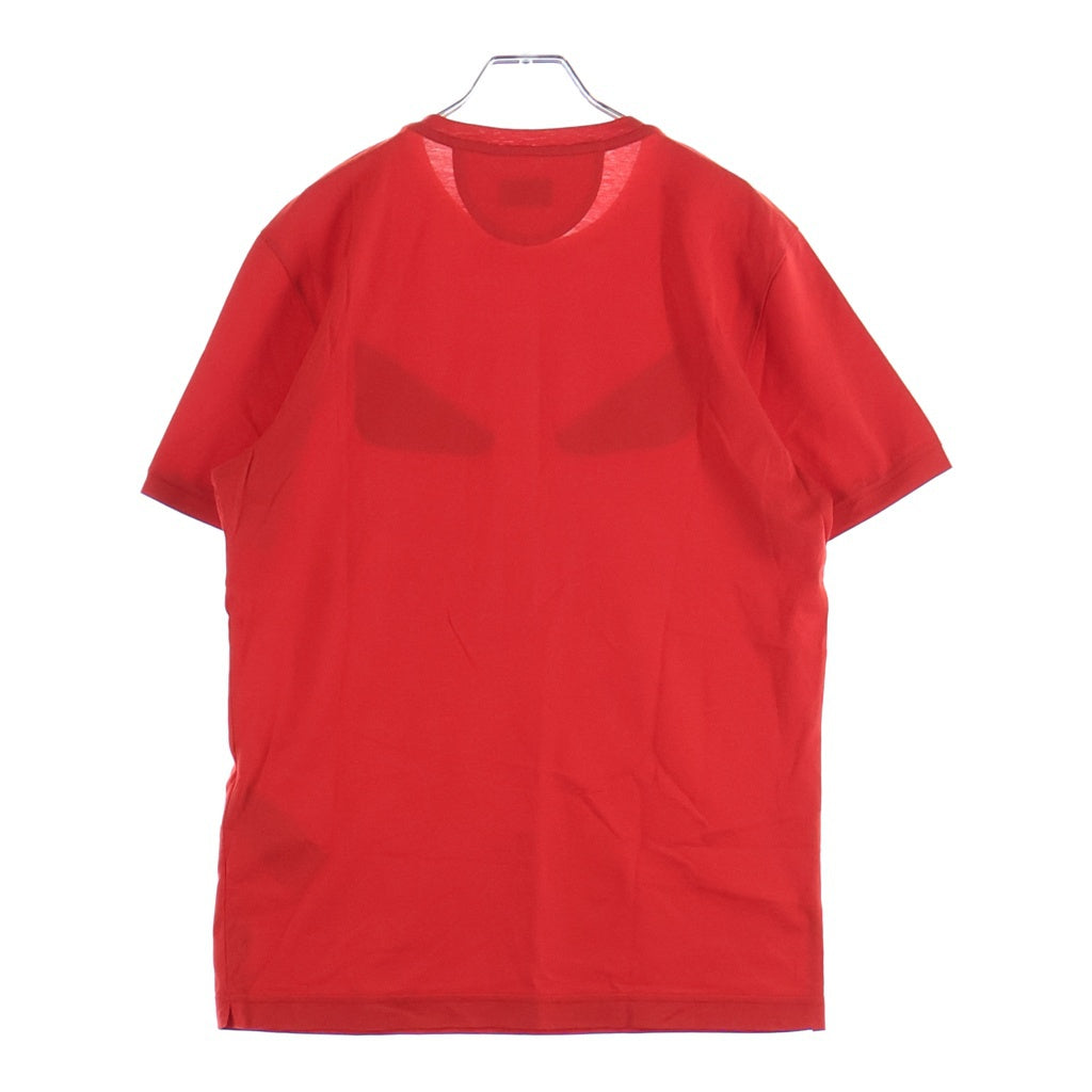 FENDI(フェンディ) Monster Eyes Tee モンスター アイズ 半袖Tシャツ カットソー レッド FY0722 94T