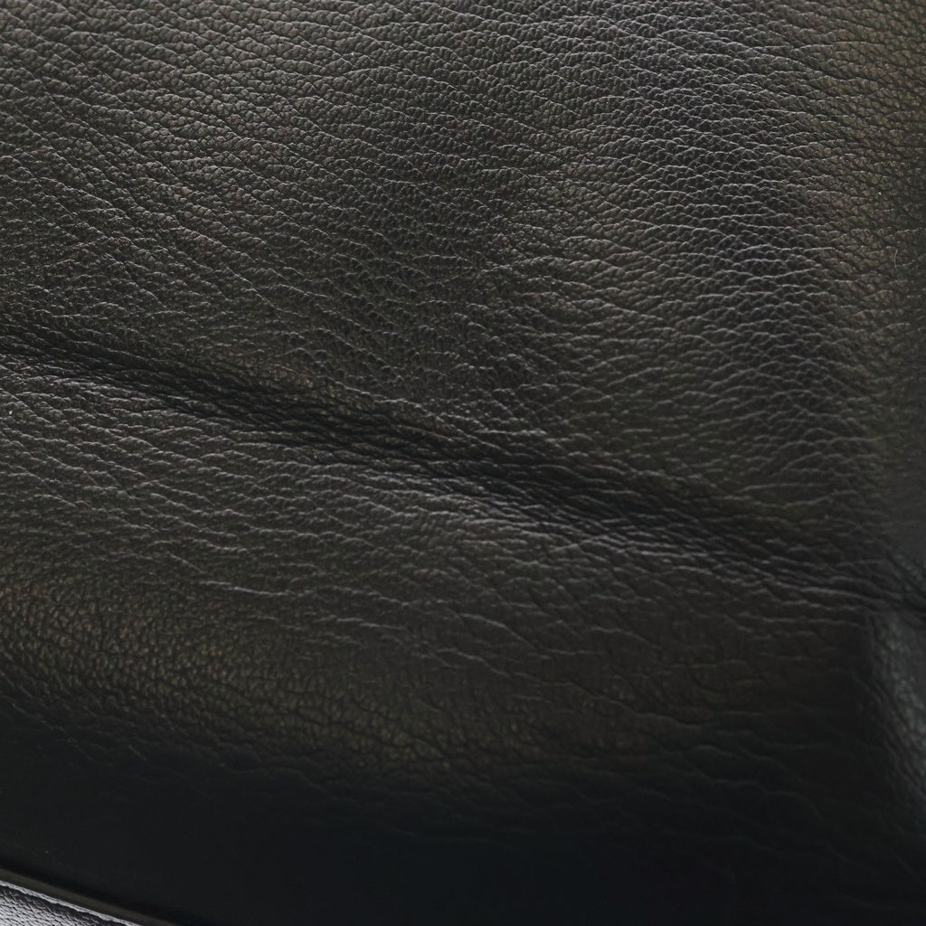 BALENCIAGA(バレンシアガ) North South Leather Shopping Tote Bag Medium ノースサウス レザーショッピングバッグ ミディアム ロゴプリントレザートートバッグ 482545 ブラック