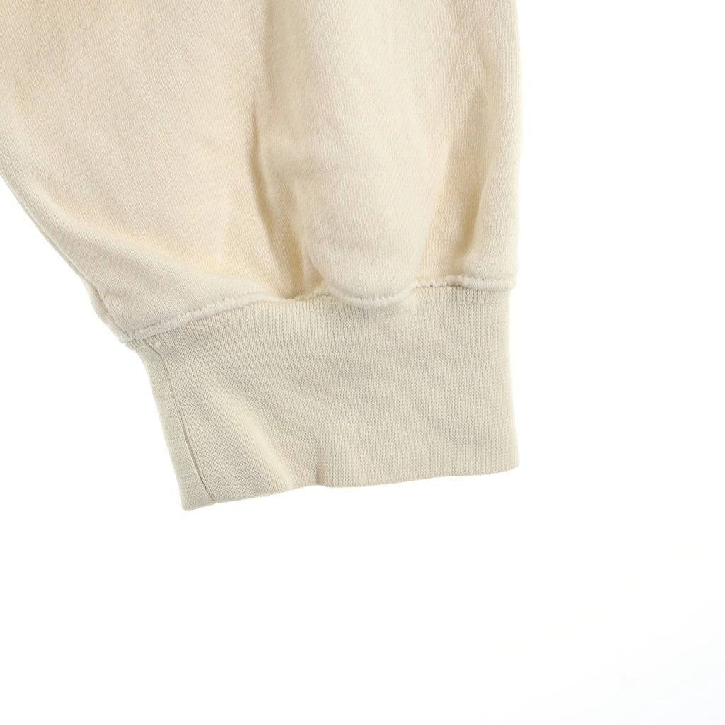 FEAR OF GOD ESSENTIALS(フィアオブゴッド エッセンシャルズ) Rubber Logo L/S Polo Shirts ラバーロゴロングスリーブポロシャツ 長袖ポロシャツ クリーム
