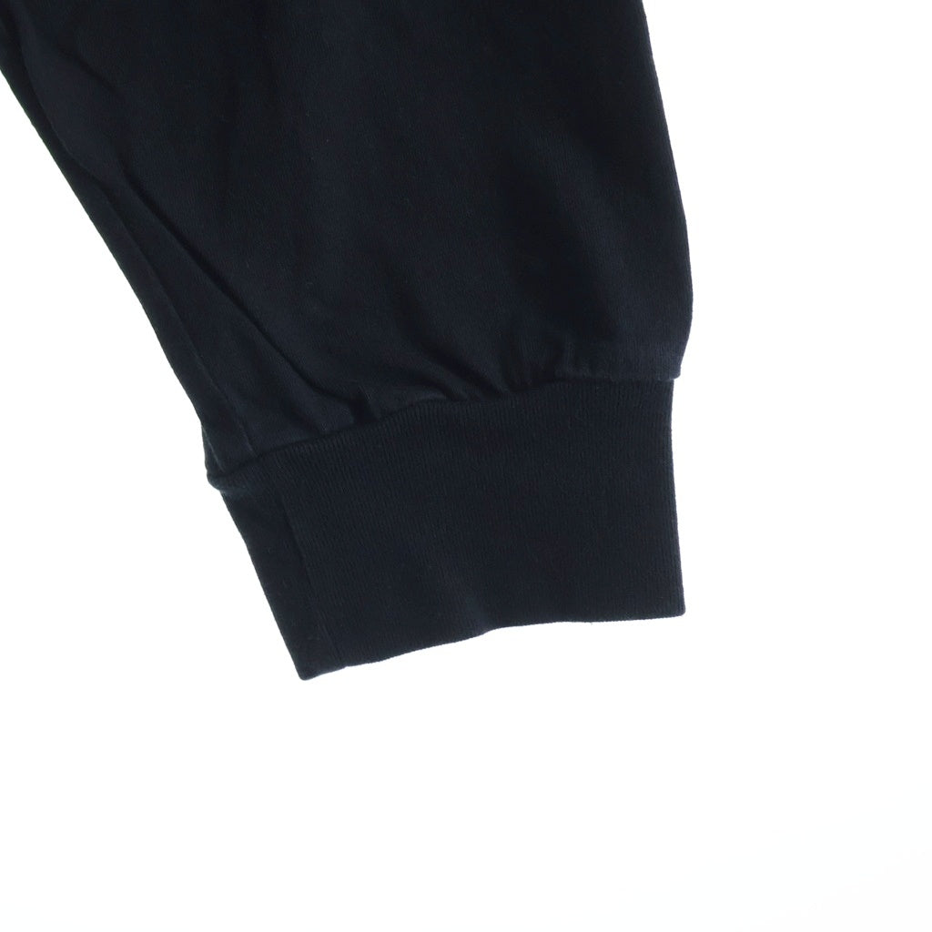 FEAR OF GOD ESSENTIALS(フィアオブゴッド エッセンシャルズ) Rubber Logo Mock Neck L/S T-Shirt ラバーロゴモックネックロングスリーブTシャツ 長袖Tシャツ ブラック
