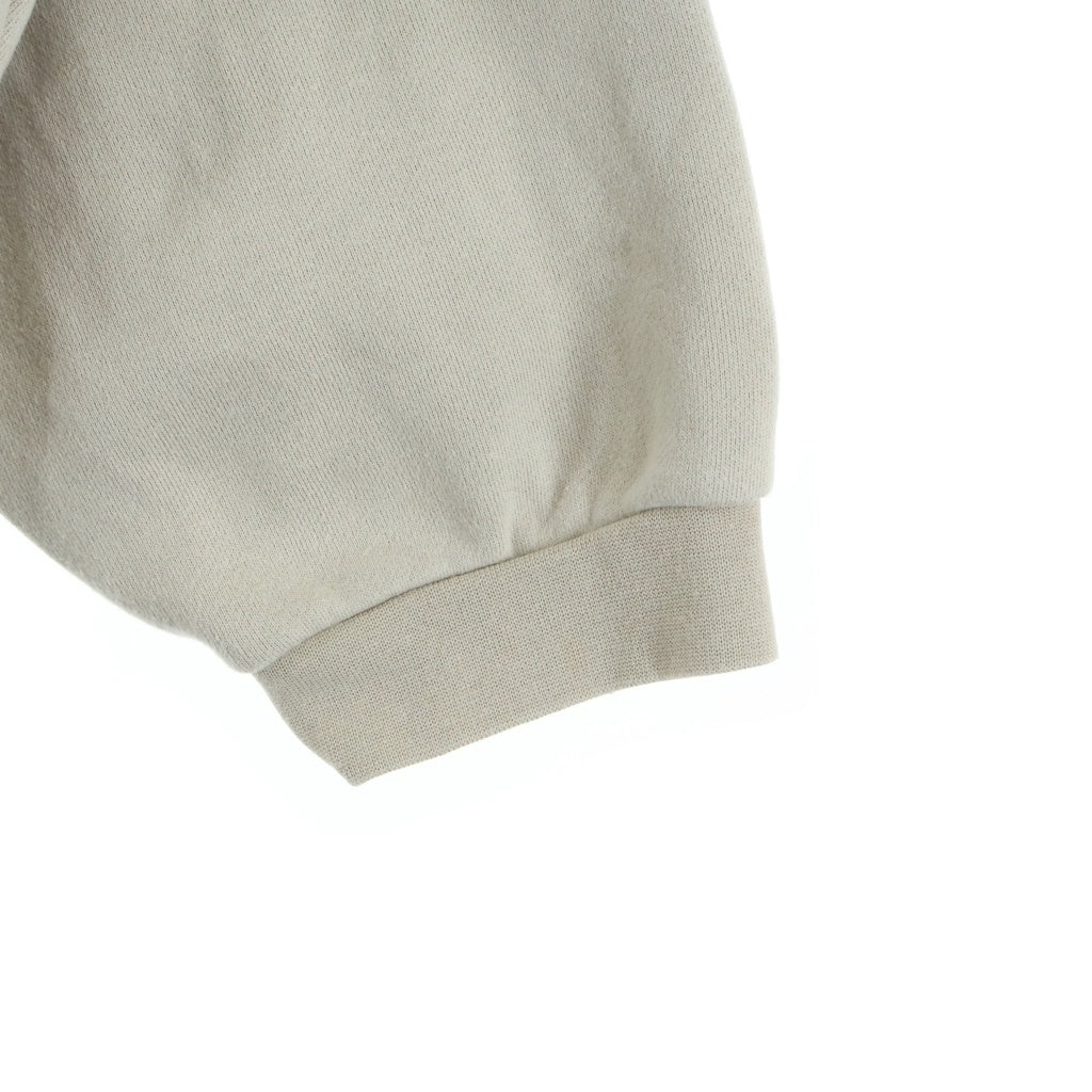FEAR OF GOD ESSENTIALS(フィアオブゴッド エッセンシャルズ) Rubber Logo Pullover Hoodie ラバーロゴプルオーバーフーディー フーデットスウェットシャツ ベージュ