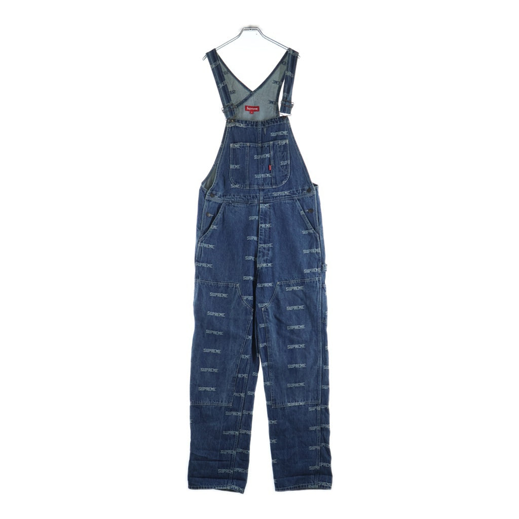 SUPREME(シュプリーム) 19SS Logo Denim Overalls ロゴ デニム オーバーオール インディゴ