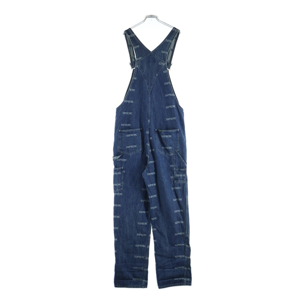 SUPREME(シュプリーム) 19SS Logo Denim Overalls ロゴ デニム オーバーオール インディゴ