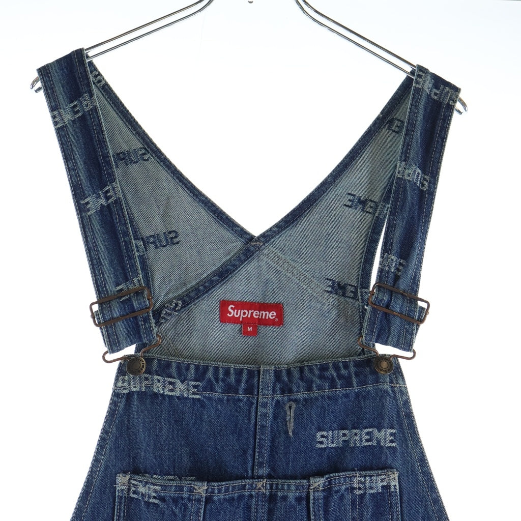 SUPREME(シュプリーム) 19SS Logo Denim Overalls ロゴ デニム オーバーオール インディゴ