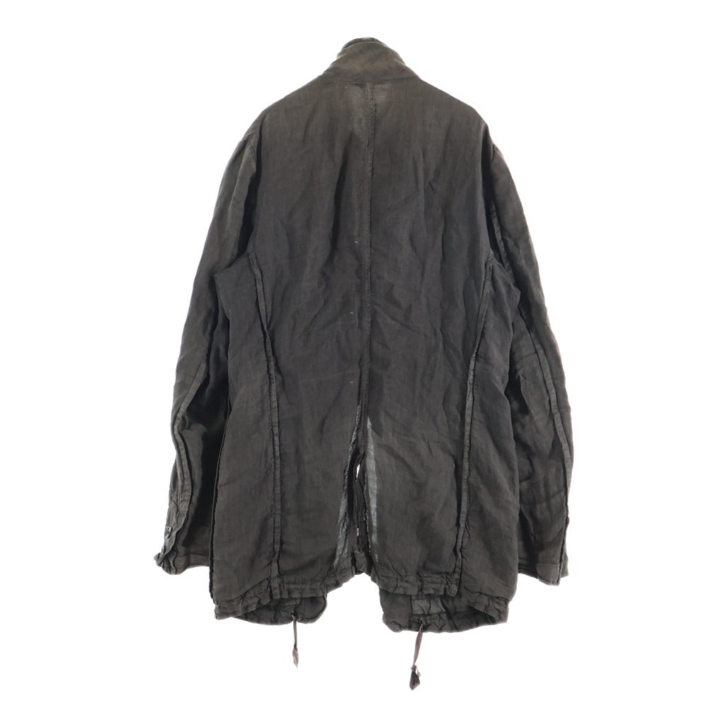 UNDERCOVER(アンダーカバー) 11SS UNDERMAN期 マルチポケット ロング ジャケット コート ブラウン G4105