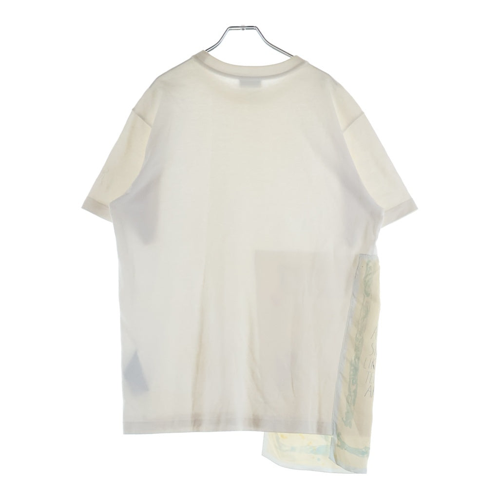 DIOR(ディオール) ×RAYMOND PETTIBON レイモンド ペティボン シルクパッチTシャツ クルーネック半袖Tシャツ 943J609G0554 ホワイト