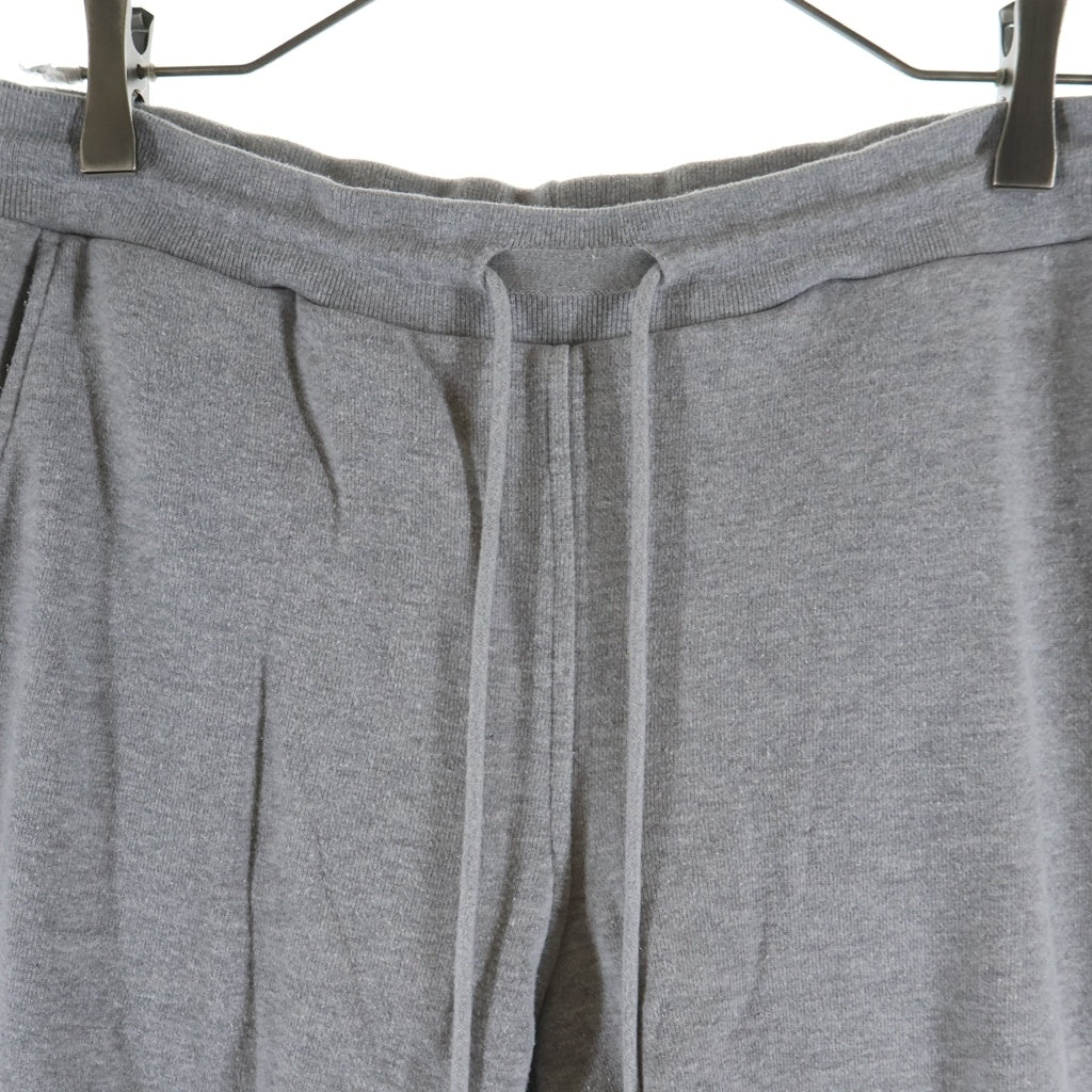 THOM BROWNE(トムブラウン) 4-Bar Striped Sweatpants 4バーストライプドスウェットパンツ ドローストリングジョガーパンツ MJQ008H-00535068 グレー