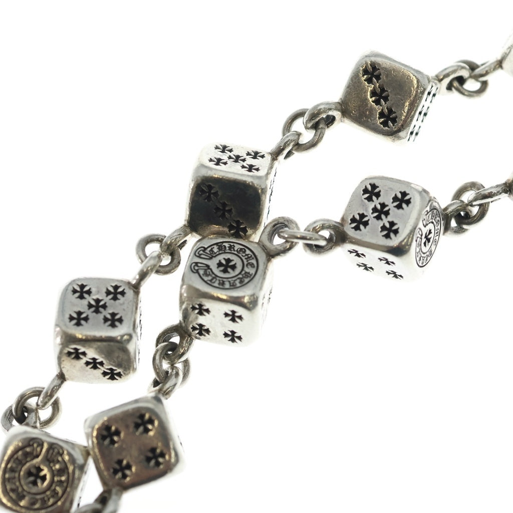 CHROME HEARTS(クロムハーツ) DICE LINK-2 2クリップダイス ウォレットチェーン シルバー