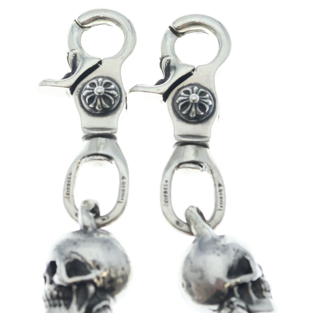CHROME HEARTS(クロムハーツ) FOTI DLFN 2クリップ フォティデルフィーノ ウォレットチェーン シルバー