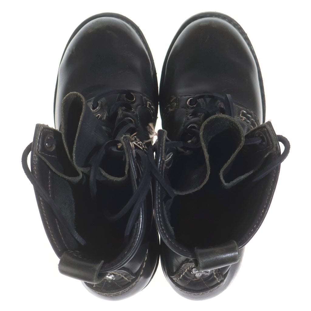 CHROME HEARTS(クロムハーツ) ×WESCO JOBMASTER ウエスコ ジョブマスター レザーブレードレースアップ レザーブーツ ブラック