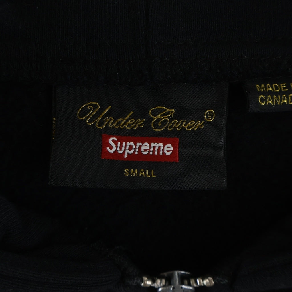 SUPREME(シュプリーム) 16AW ×UNDERCOVER Generation Fuck You Zip Up Sweat アンダーカバー ジェネレーション ファック ユー ジップアップパーカー ブラック